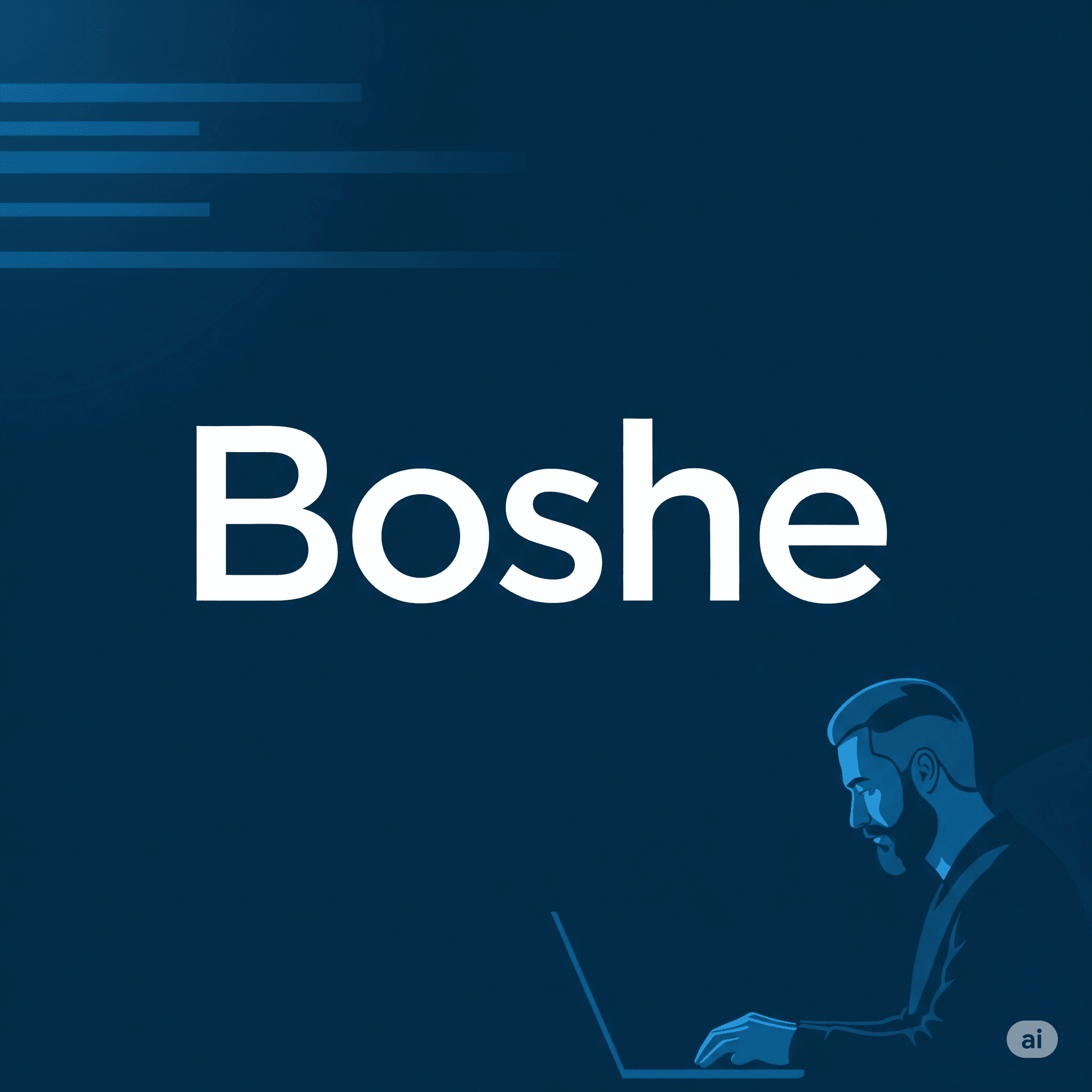 فونت Boshe