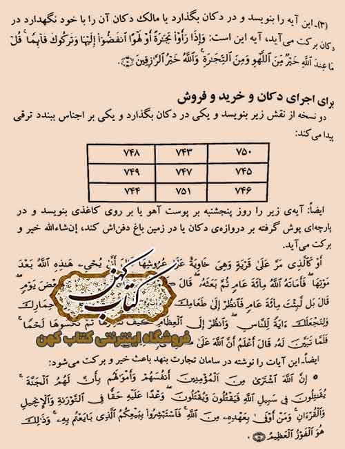 دانلود کتاب مخزن اسرار برای شفای امراض: مجموعه‌ای از ادعیه، اذکار و تعاویذ قرآنی و مشروع — تصویر ۵