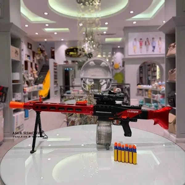 تفنگ شارژی پوکه پران کد D021 — تصویر ۲