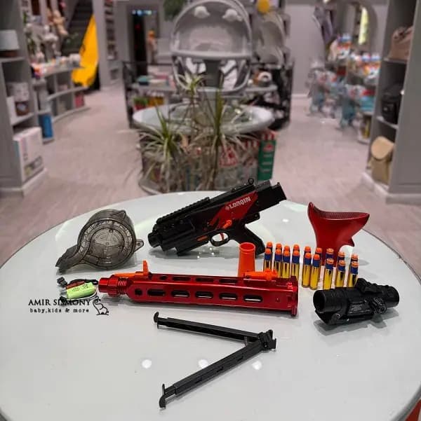 تفنگ شارژی پوکه پران کد D021 — تصویر ۶