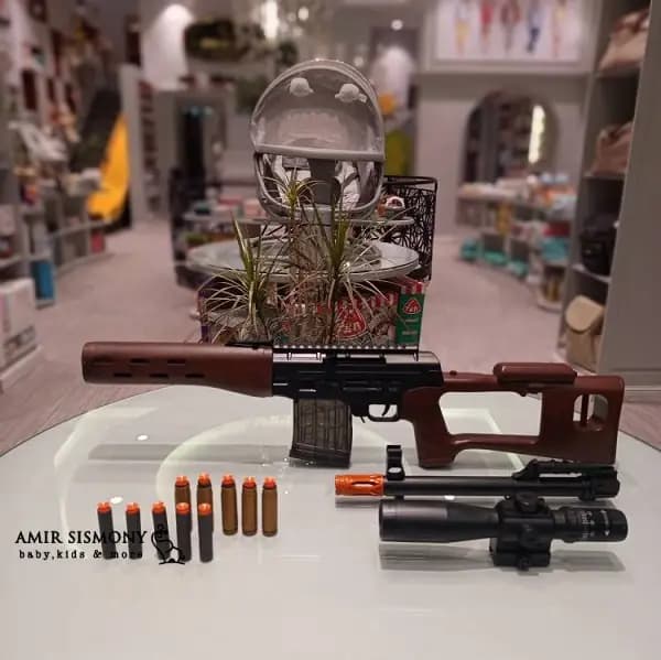 تفنگ تیرفومی کد k34 — تصویر ۲