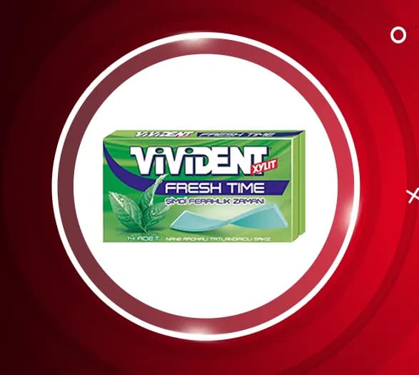 آدامس نعنایی ویویدنت 18 عددی Vivident — تصویر ۲