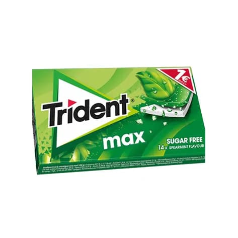 آدامس بدون قند مکس دیوسموس تریدنت 12 عددی Trident Max