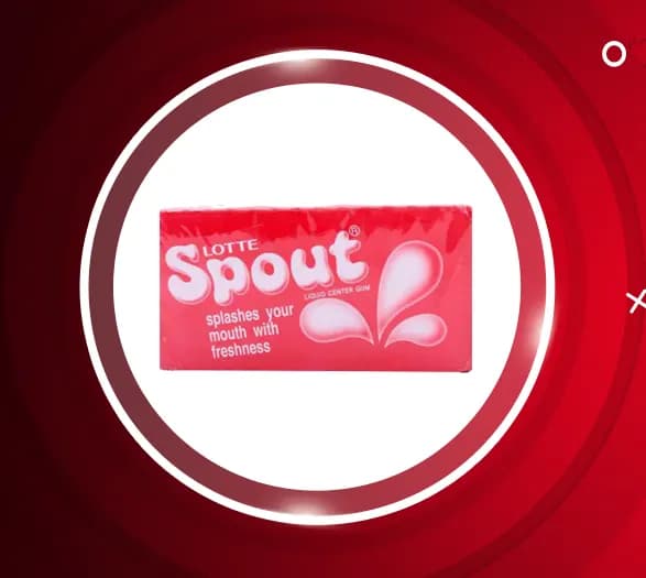 آدامس عسلی 3 طعمی اسپات 54 عددی Lotte Spout — تصویر ۲