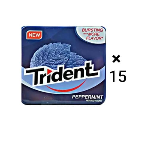 آدامس اکالیپتوس بدون قند تریدنت 15 عددی Trident