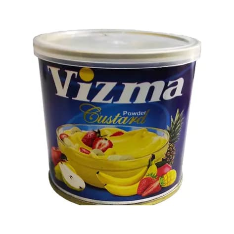 پودر دسر آماده نشاسته ذرت با طعم میوه ویزما 300 گرمی Vizma