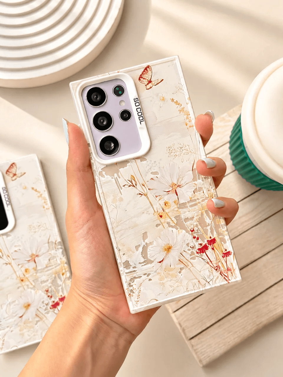 قاب SoCool Butterfly Bloom (کدC2248) مناسب برای A50s/A50/A30s — تصویر ۷