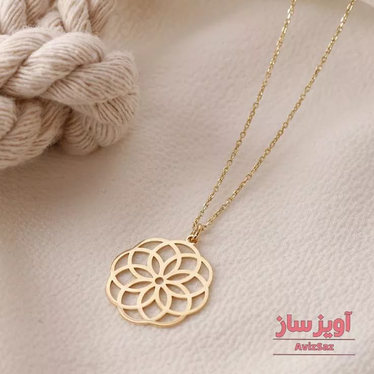 گردنبند گل زندگی کد 100854