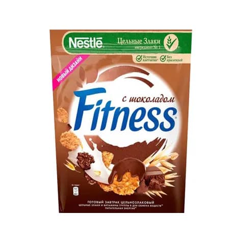 کورن فلکس رژیمی شکلاتی فیتنس 200 گرمی Nestle