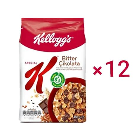 پکیج اقتصادی 12 عددی کورن فلکس شکلاتی کلاگز Kelloggs