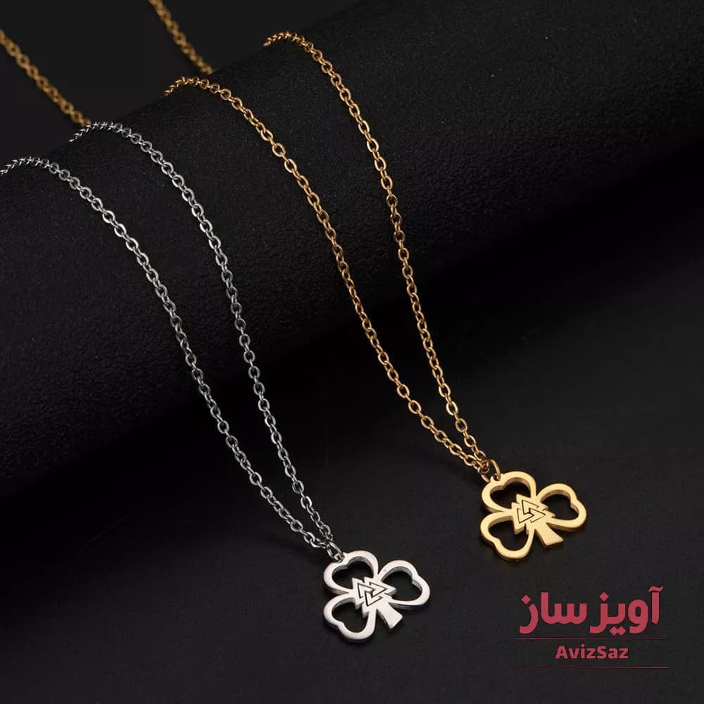گردنبند شبدر کد 100843