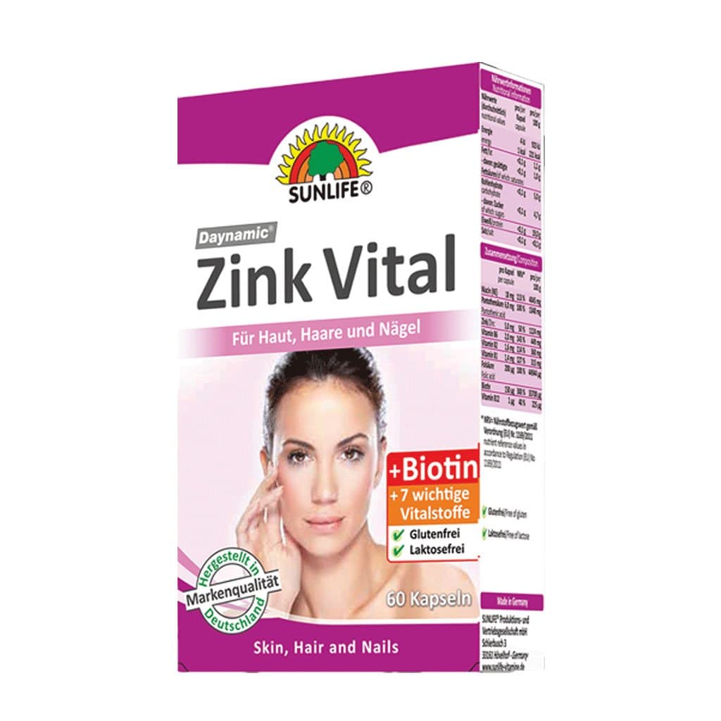 زینک ویتال سان لایف 60 عددی