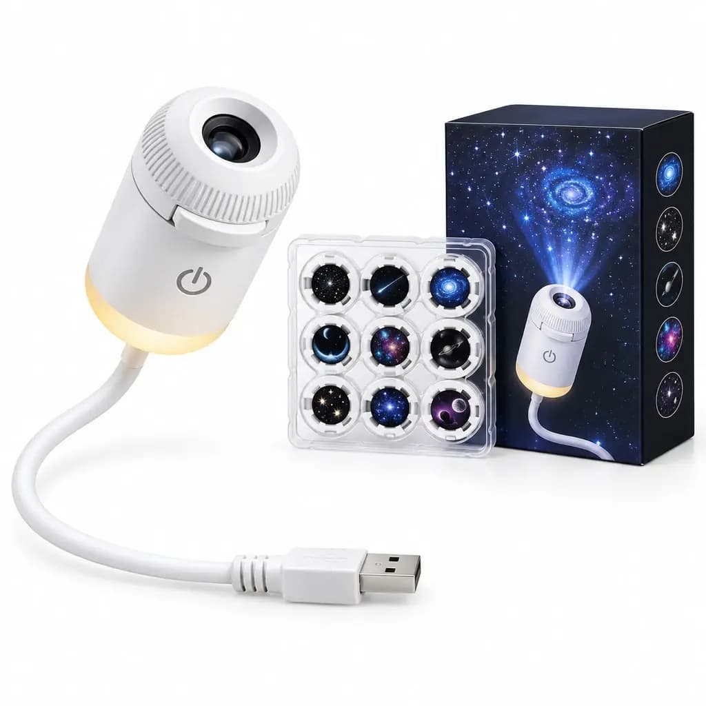 پروژکتور کهکشانی و چراغ خواب Starry Sky با ۱۲ دیسک