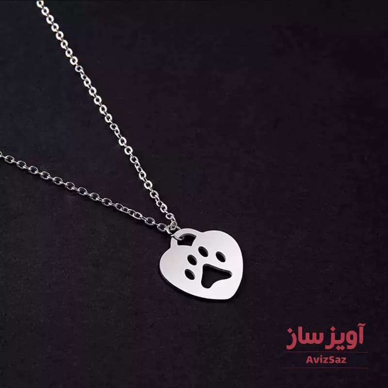 گردنبند پنجه قلب کد 100797