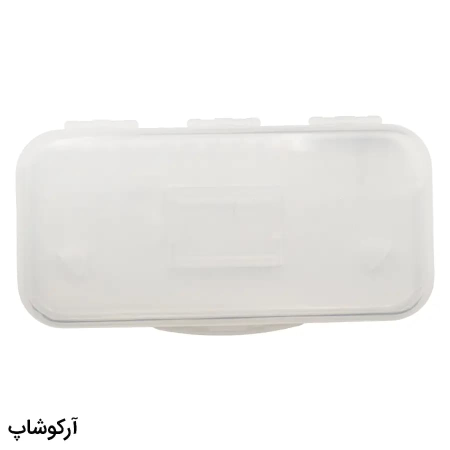 کاور آفتابی لنز عینک طبی با لنز دودی رنگ، پلاریزه و گیره مشکی مدل 993135 — تصویر ۵