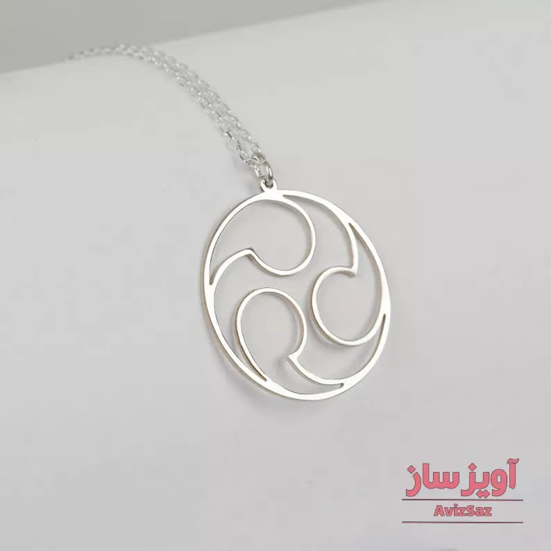 گردنبند نماد تریسکلیون کد 100782