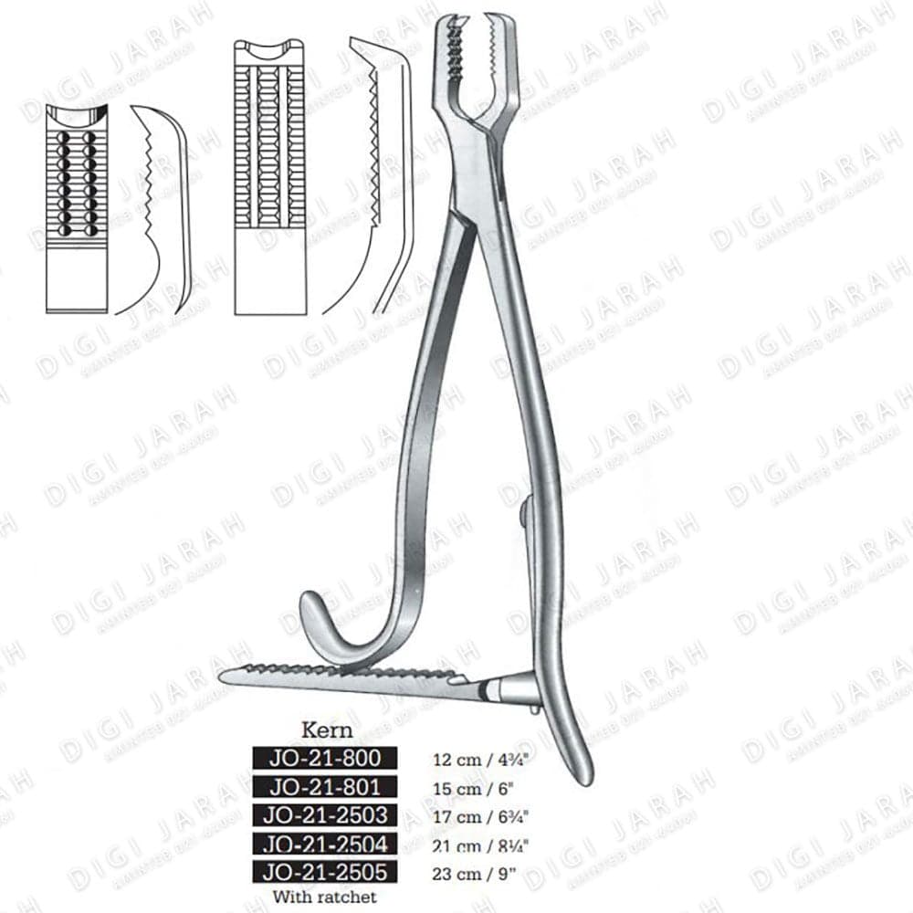 استخوانگیر لان JO-21-2503 surgicon 17cm