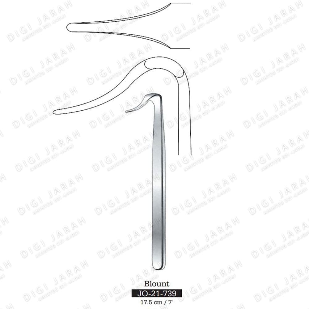 اکارتور زانو بلانت JO-21-739 surgicon