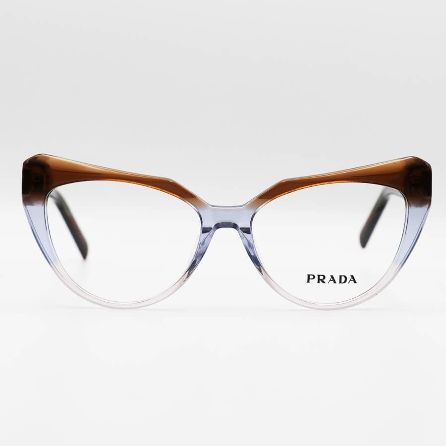 عینک طبی زنانه PRADA با فریم استیت، چند رنگ و چشم گربه ای شکل مدل G6061 — تصویر ۲
