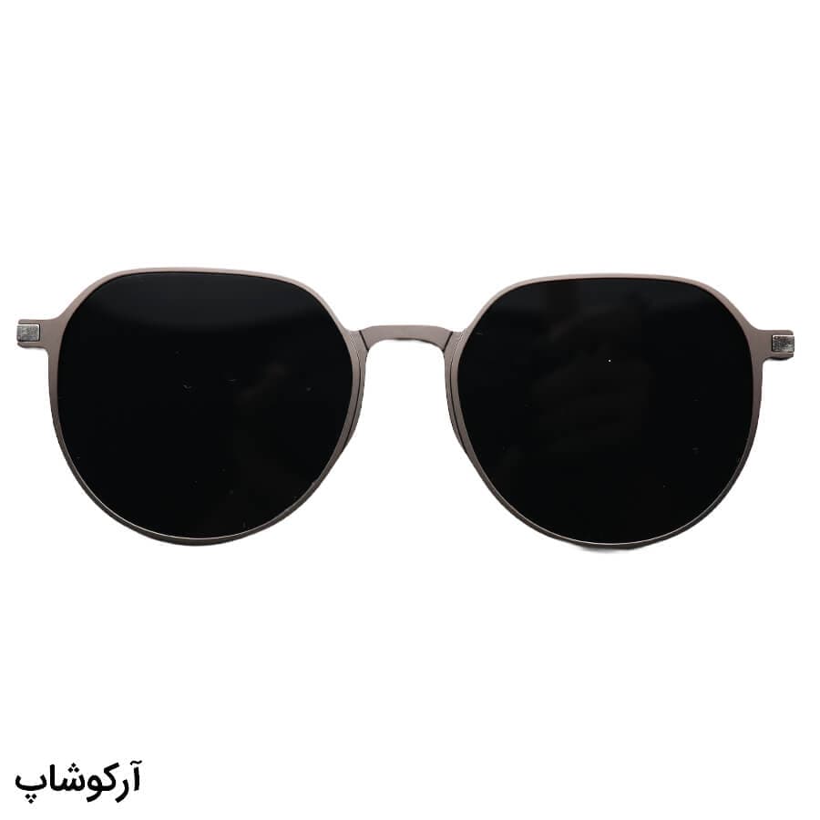 فریم عینک طبی چند کاوره با فریم رنگ نوک مدادی، گرد و از جنس آلومینیوم مدل 7023 — تصویر ۴