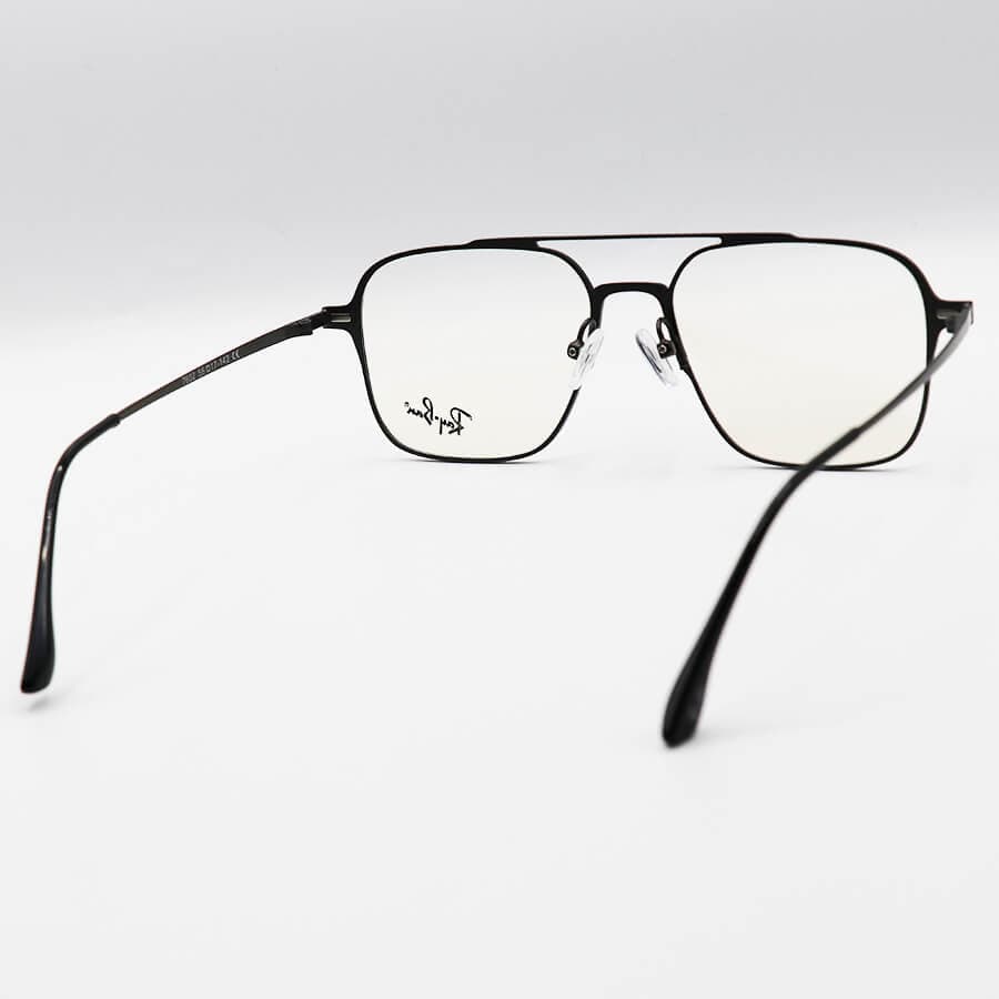 فریم عینک طبی 2 کاوره با فریم مربعی، رنگ نوک مدادی و از جنس آلومینیوم برند Ray-Ban مدل 7602 — تصویر ۴