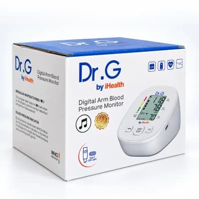 دستگاه فشار خون دیجیتالی سخنگو دکتر جی DR.G iHealth مدل EN401