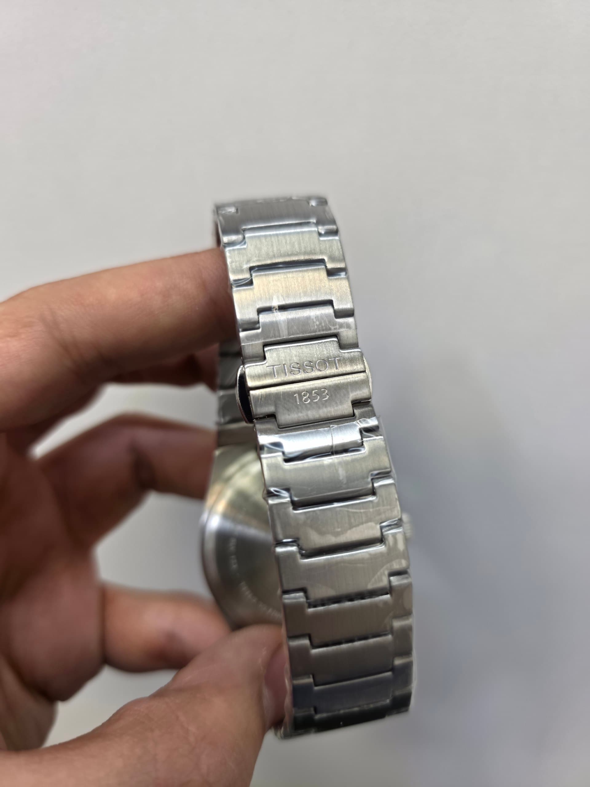 ساعت مچی مردانه تیسوت TISSOT PRX مستر کوالیتی نقره ای صفحه سرمه ای — تصویر ۳