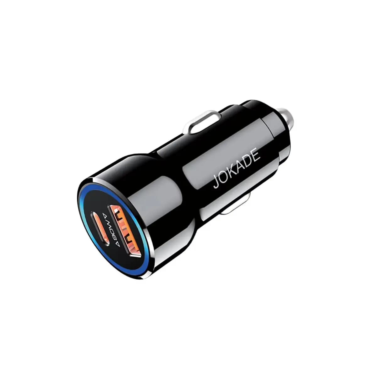 شارژر فندکی تایپ سی ۹۰ وات جوکید مدل JH047 دو پورت سوپر فست با خروجی PD و USB — تصویر ۳