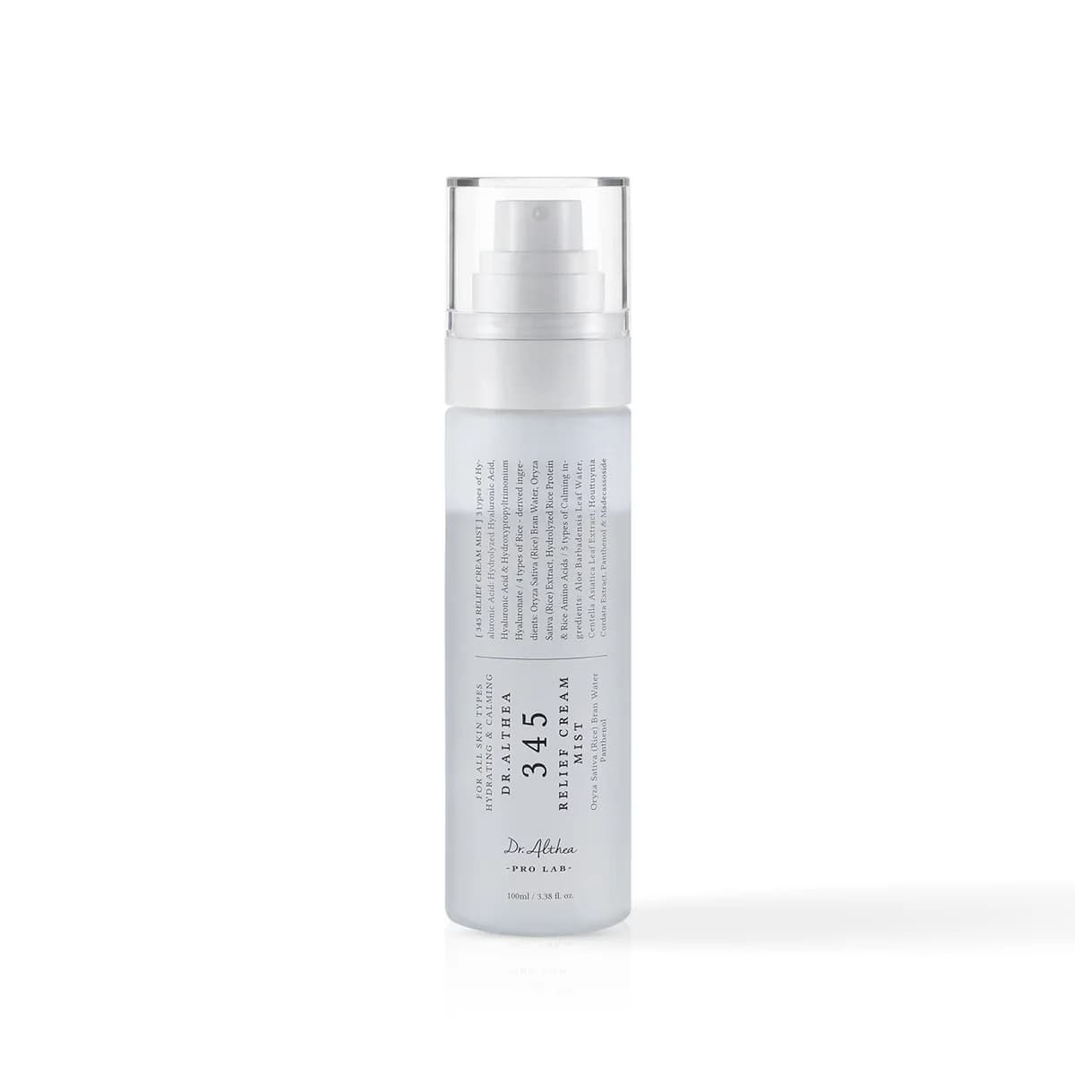 میست اسپری کرمی 345 دکتر آلتیا ,آبرسان تسکین دهنده و ترمیم کننده پوست DR. ALTHEA 345 RELIFE CREAM MIST — تصویر ۳