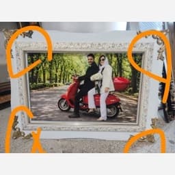 تابلو فرش چهره عکس شما 1200شانه تراکم 3600کیفیتی بی نظیر سایز 60در90 باقاب عکس از شما فرش از ما — تصویر ۲