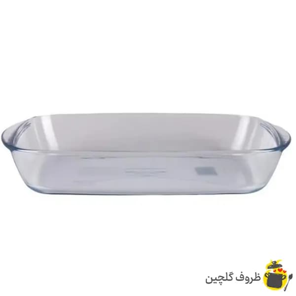 تابه مستطیل پیرکس فرانسه سایز 20در32