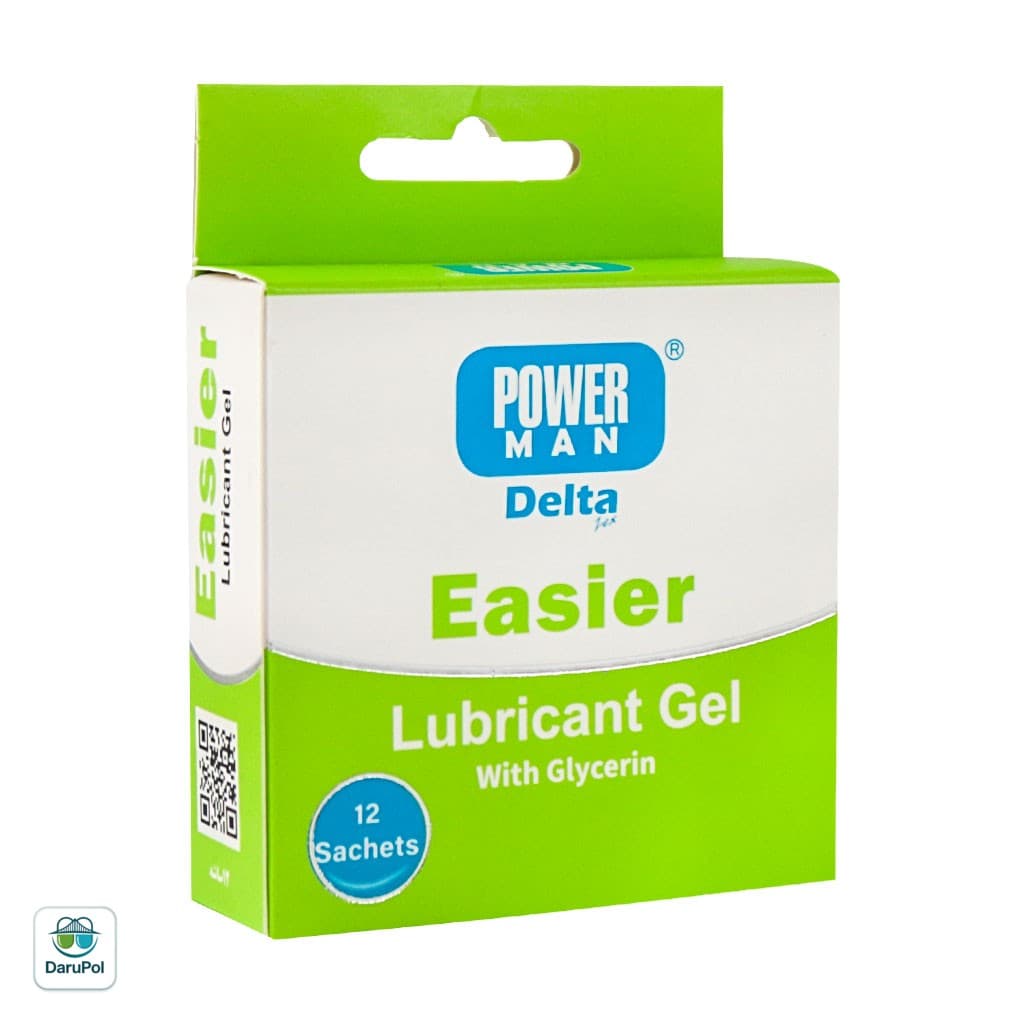 ساشه ژل روان کننده Easier پاورمن دلتازکس دلتا دارو