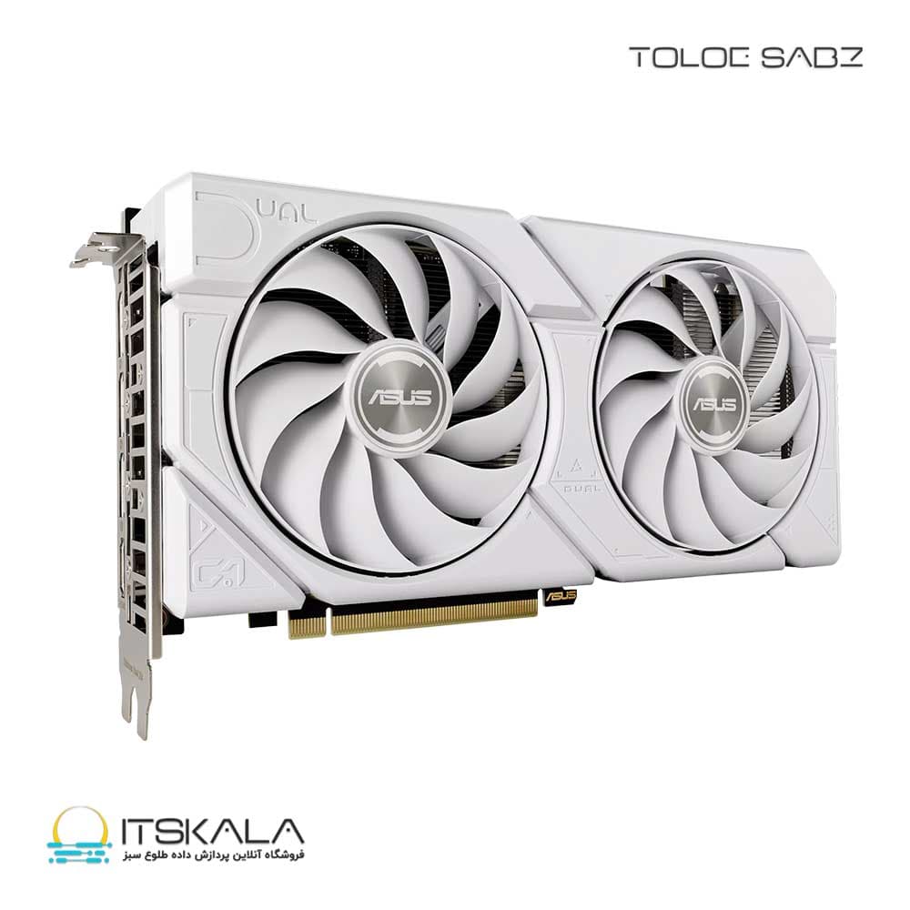 کارت گرافیک ایسوس مدل Dual RTX 4070 SUPER EVO White OC 12GB — تصویر ۵
