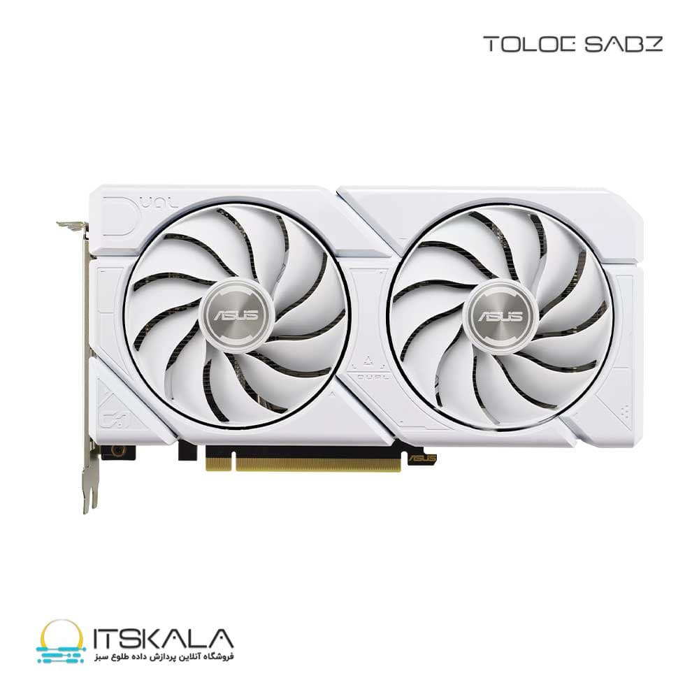 کارت گرافیک ایسوس مدل Dual RTX 4070 SUPER EVO White OC 12GB — تصویر ۲