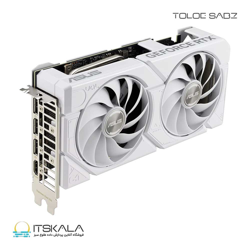 کارت گرافیک ایسوس مدل Dual RTX 4070 SUPER EVO White OC 12GB — تصویر ۳