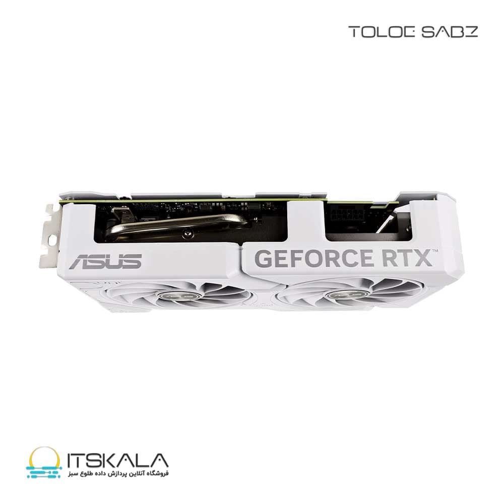 کارت گرافیک ایسوس مدل Dual RTX 4070 SUPER EVO White OC 12GB — تصویر ۸