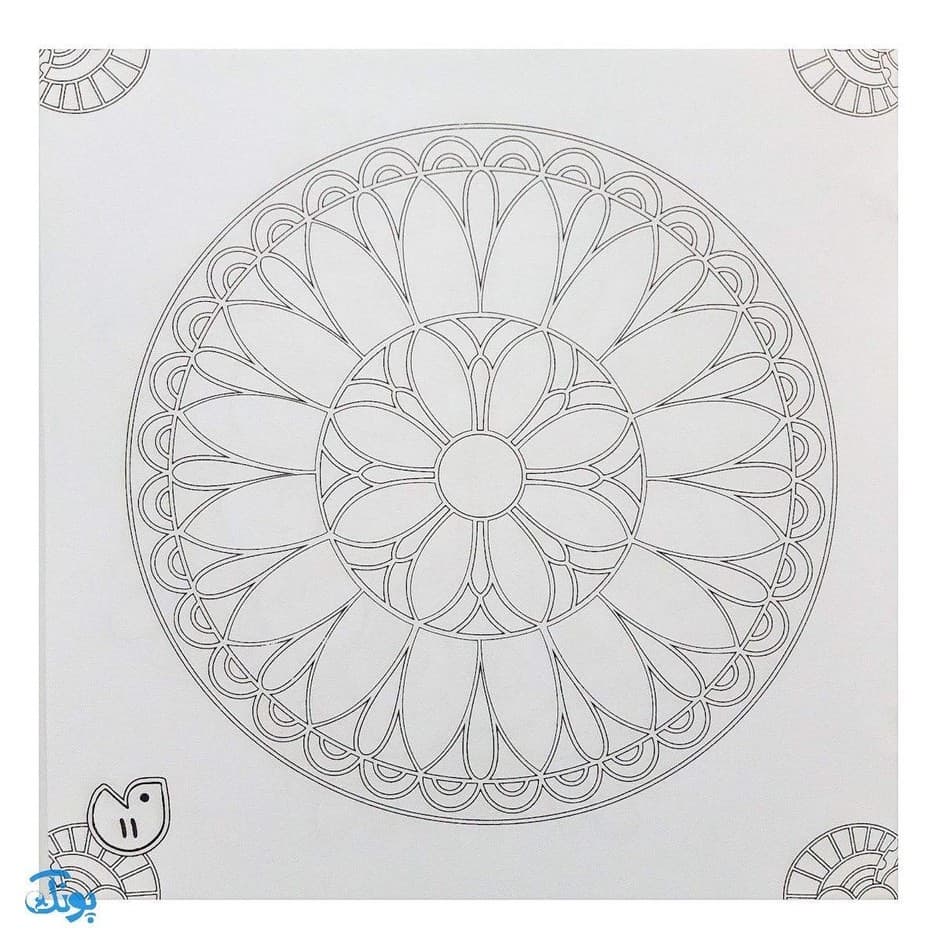 کتاب کار هنر ماندالا برای کودکان ۱ : سطح آسان — تصویر ۵