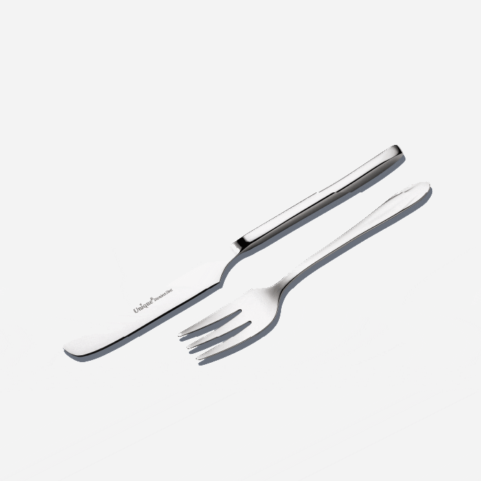 کارد و چنگال تک استیل یونیک کد 5730 — تصویر ۳