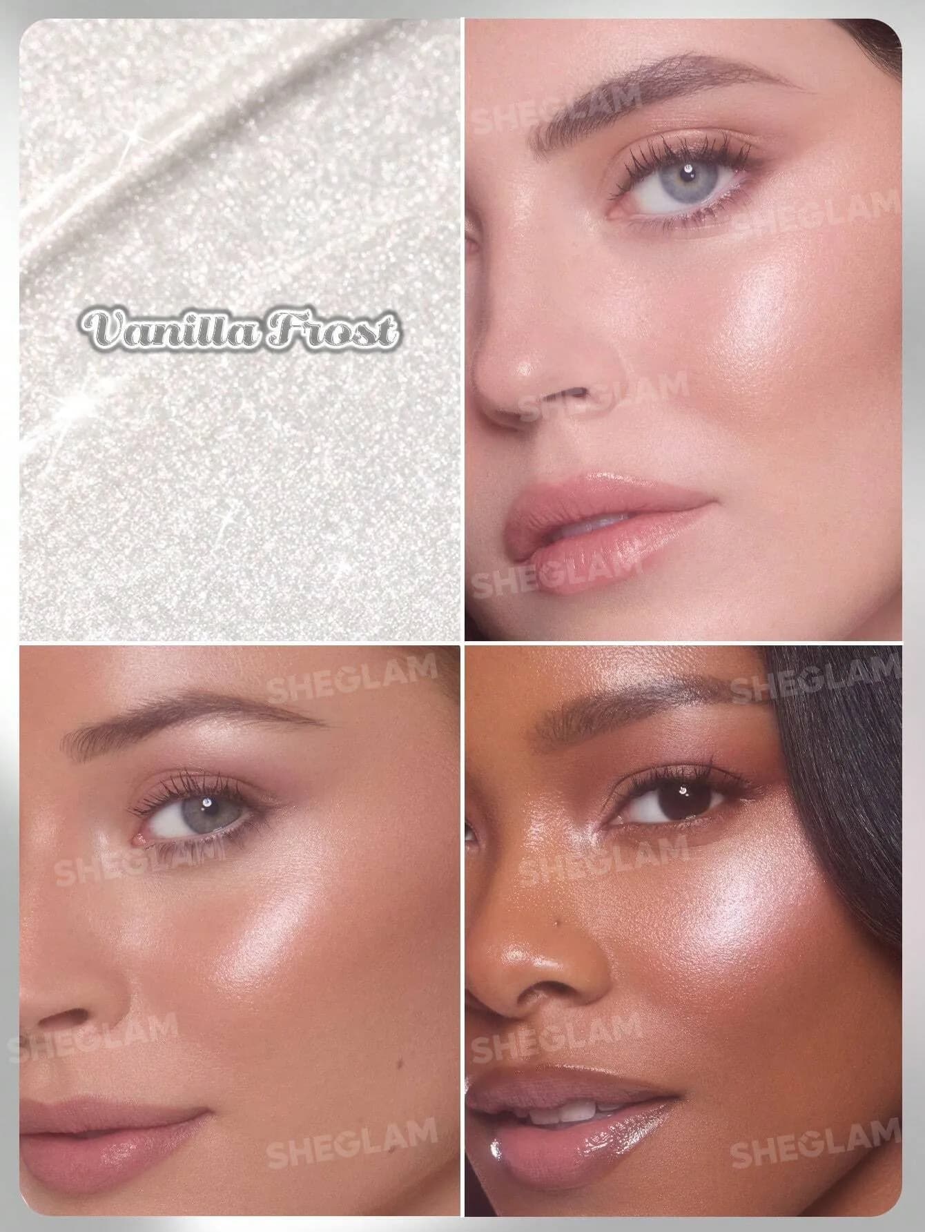 هایلایتر کره ای شیگلم مدل Buttery Bling رنگ Vanilla Frost — تصویر ۲