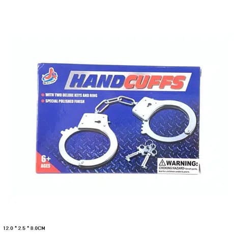 دستبند فلزی اسباب‌ بازی مدل Handcuffs — تصویر ۲
