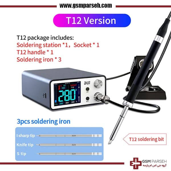 هویه T3A Soldering station T12 – هویه JC AIXUN T3A — تصویر ۳