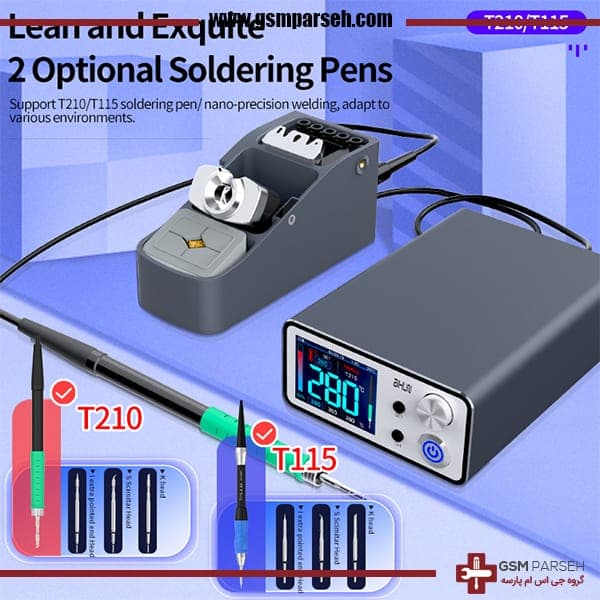 هویه T3B Soldering station T115- هویه دسته جی بی سی JC AIXUN — تصویر ۲
