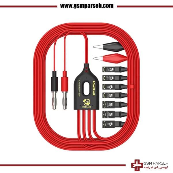 کابل منبع آیفون 6 تا 15 پرومکس برند مکانیک مدل Power Air