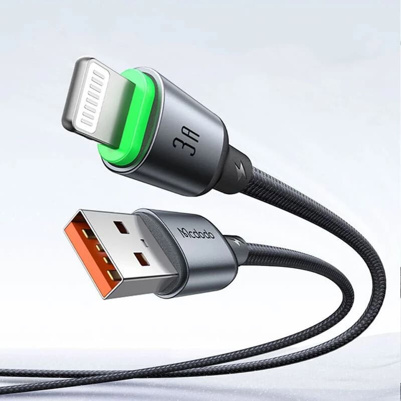 کابل لایتنینگ فست شارژ 3 آمپر مک دودو Cab Luma CA-6541 طول 2 متر — تصویر ۲