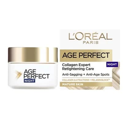 کرم شب کلاژن ساز لورال ایج پرفکت Age Perfect – بالای 50 سال