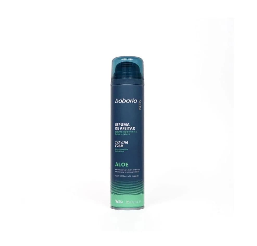 فوم اصلاح باباریا آلوئه ورا مدل Aloe مناسب پوست حساس