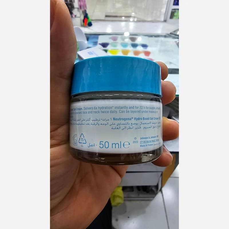 آبرسان واتر ژل مدل Gel Cream مناسب پوست نرمال تا مختلط 50 میل نوتروژینا کد 1851 — تصویر ۳
