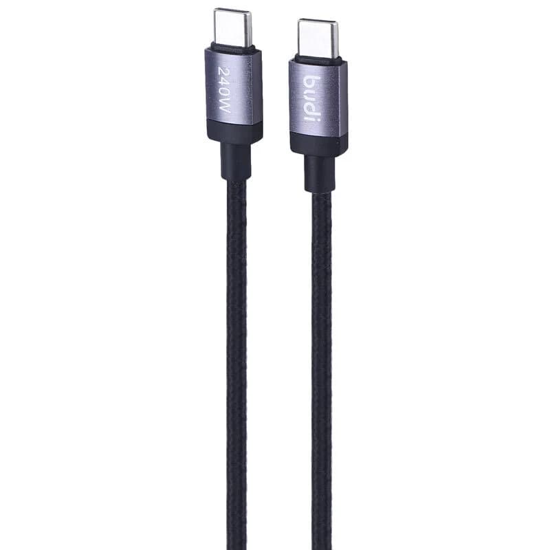 کابل دو سر تایپ سی فست شارژ 240 وات بودی DC265TT15 طول 1.5 متر — تصویر ۲