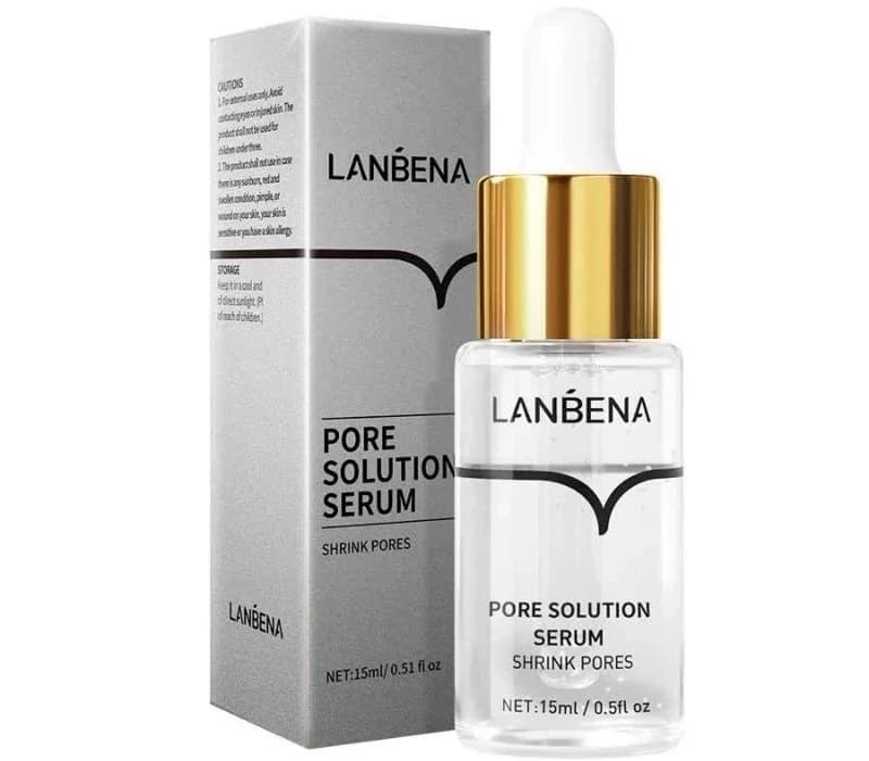سرم کوچک کننده منافذ پوست لانبنا مدل pore solution حجم 15 میل کد 1823