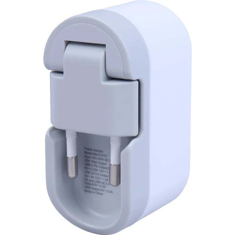 شارژر دیواری 20 وات بودی M8J315TE PD QC3 2.4A — تصویر ۷